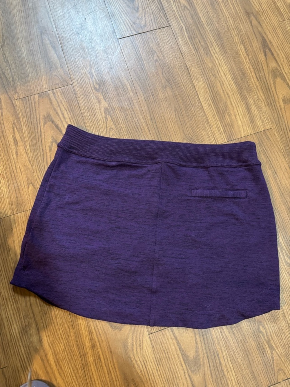 Z by Zobha Women's Purple Knit Skort